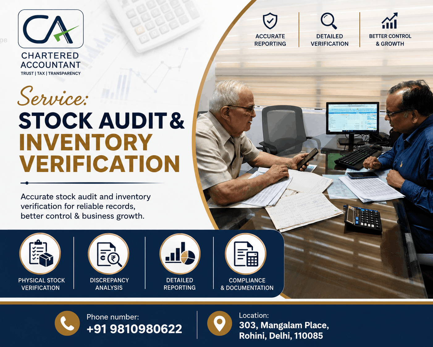 Stock Audit & Inventory Verification