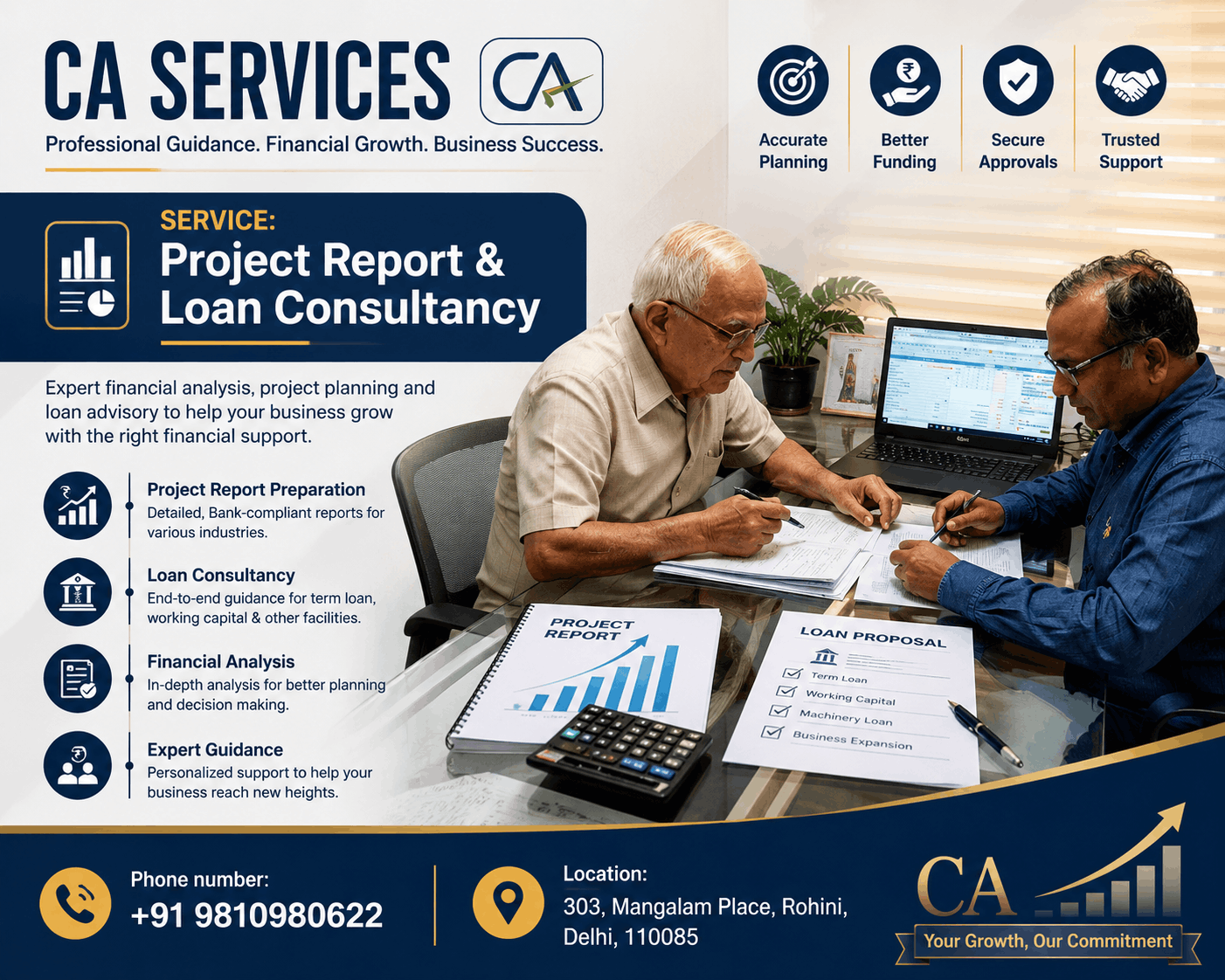 Project Report & Loan Consultancy